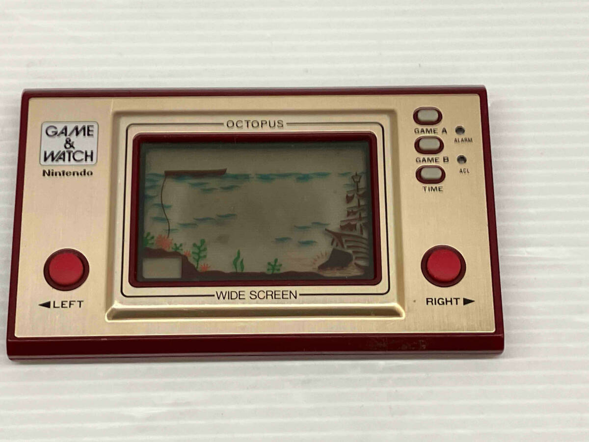 動作確認済 ゲームウォッチ オクトパス - 任天堂 ゲームウォッチ 
