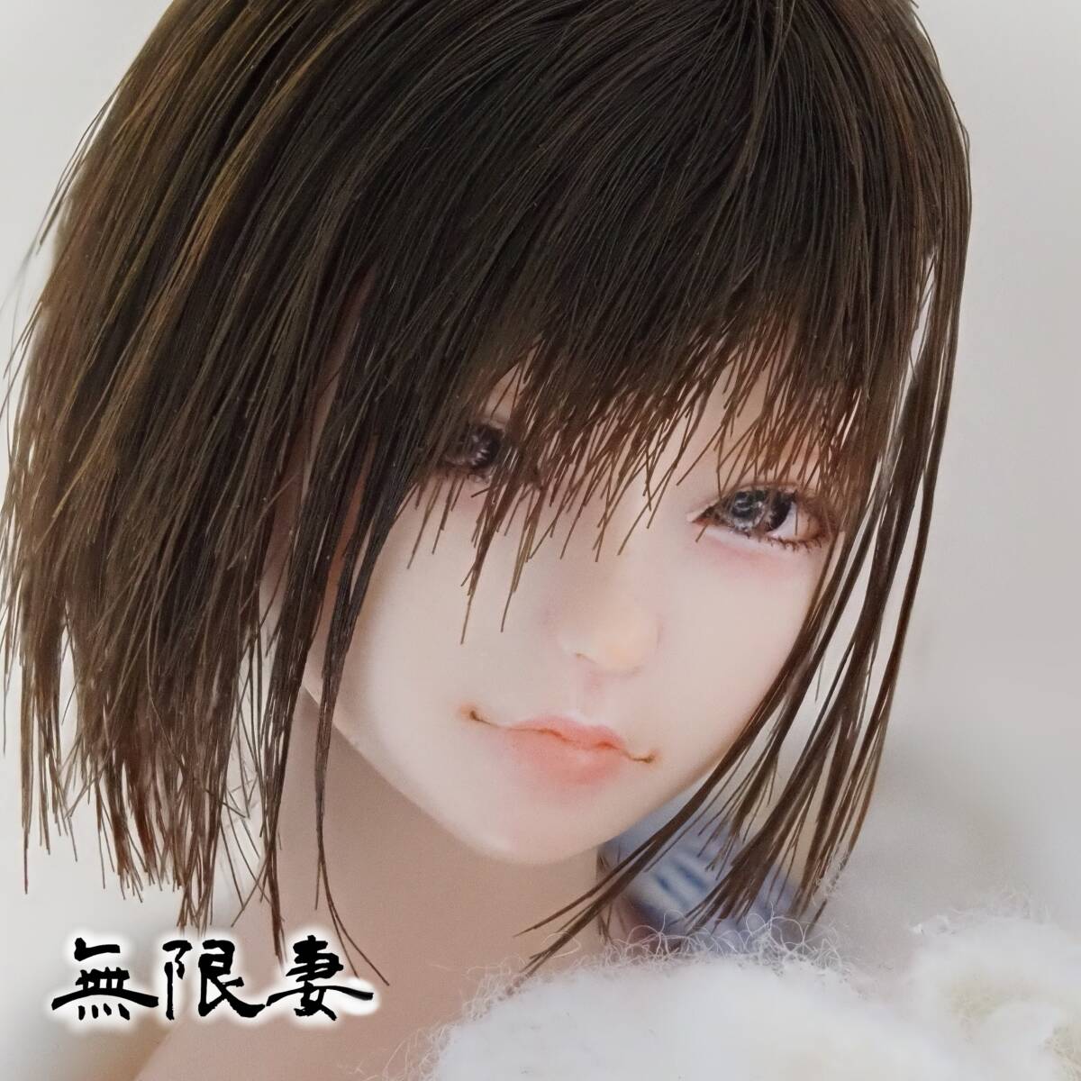1/6 オビツ27 カスタムドールヘッド 『莉菜(Rina)』 無限妻 】1/6 カスタムヘッド オビツ 27-01 「 玲衣 れい 」(パーツ