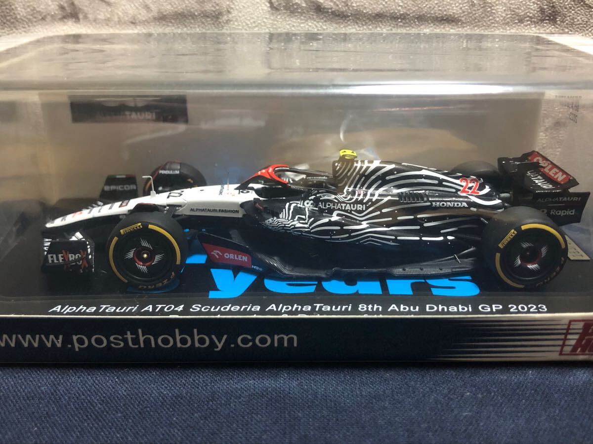 spark スパーク 1/43 アルファタウリ AT04 No.22 2023 F1 アブダビGP