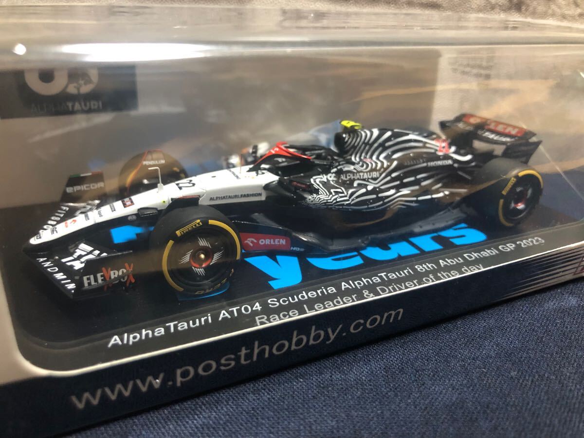 spark スパーク 1/43 アルファタウリ AT04 No.22 2023 F1 アブダビGP