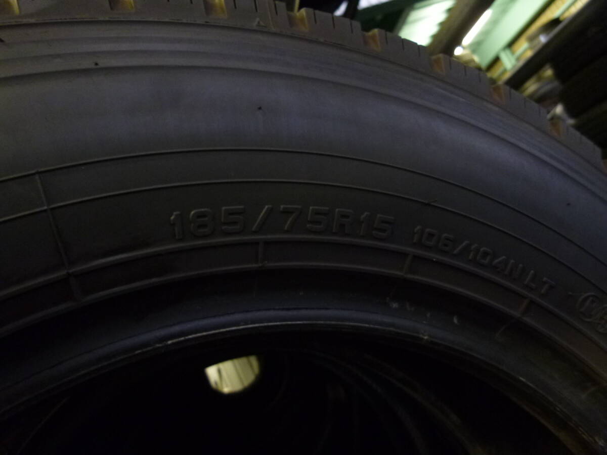 【全国無料，限定セール】 @即日発送＠ 22年製@ 185/75R15 106/104 DUNLOP ENASAVE SPLT50 1本！G4377