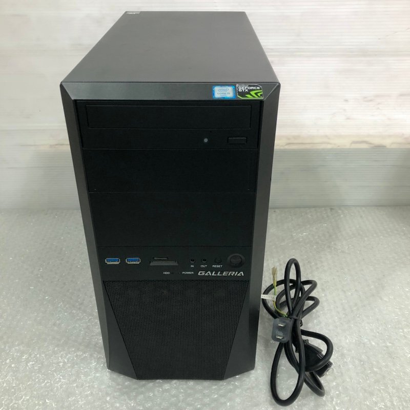 Diginnos GALLERIA DS デスクトップPC Win 10 Home Core i5-6500 3.20