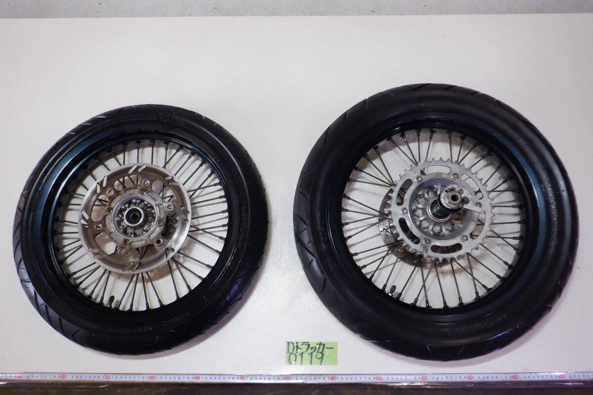 ホイール Dトラッカー KLX125 WHIZZBOX Dトラッカー125 | 前後セット
