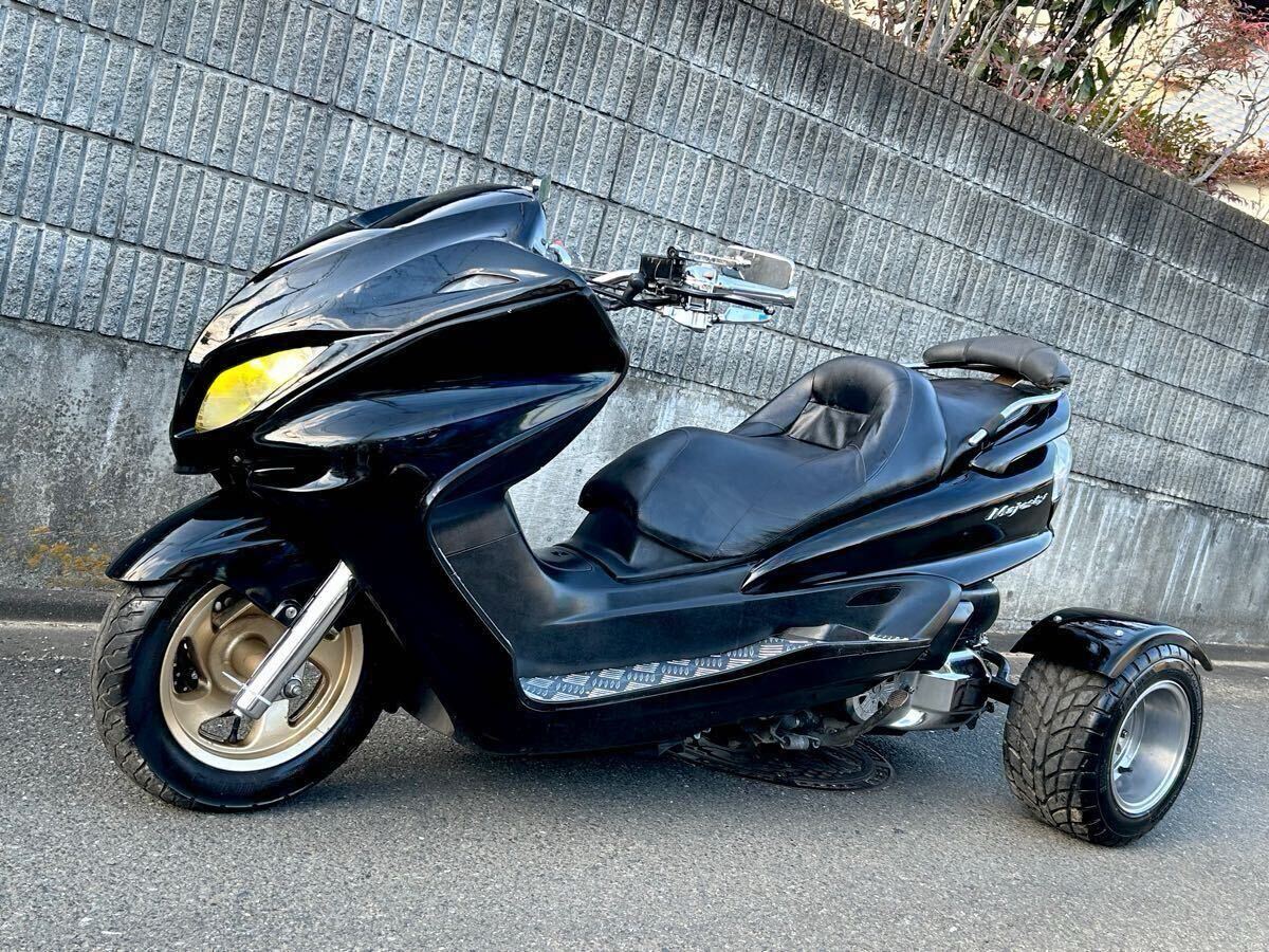 完全売り切り！ 国産マジェスティC トライク 型式はSG03J 改造他　ヤマハ　majesty SG03J 普通免許で乗れる 全損額80万円 _2