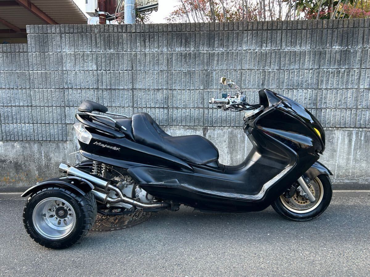 完全売り切り！ 国産マジェスティC トライク 型式はSG03J 改造他　ヤマハ　majesty SG03J 普通免許で乗れる 全損額80万円 _5