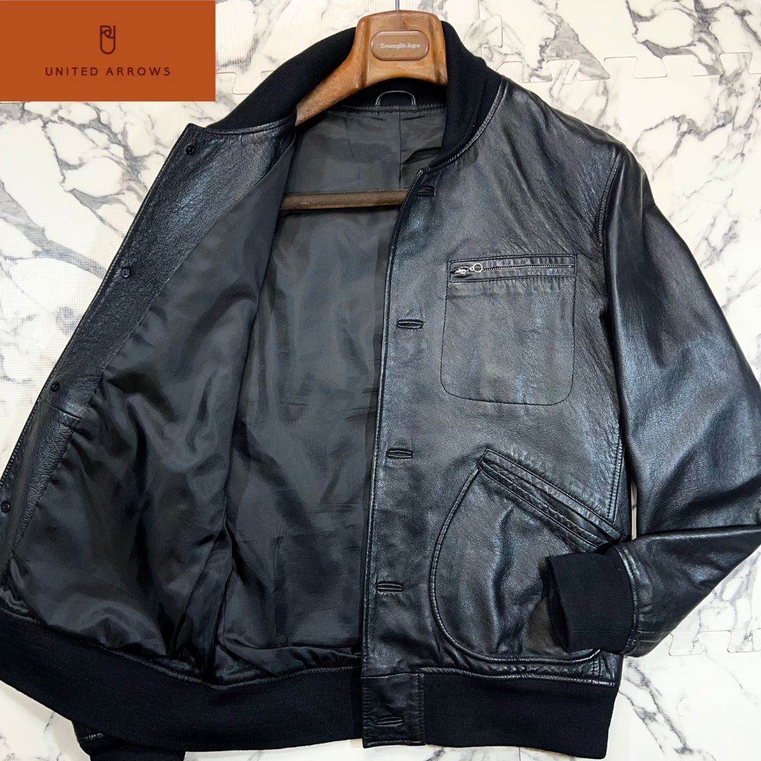 極とろとろラムレザー!!】○UNITED ARROWS ユナイテッドアローズ 羊革