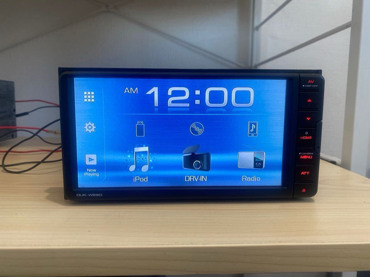 ダイハツ純正 KENWOOD DUK-W69D 2022製 Bluetooth 【公式通販】