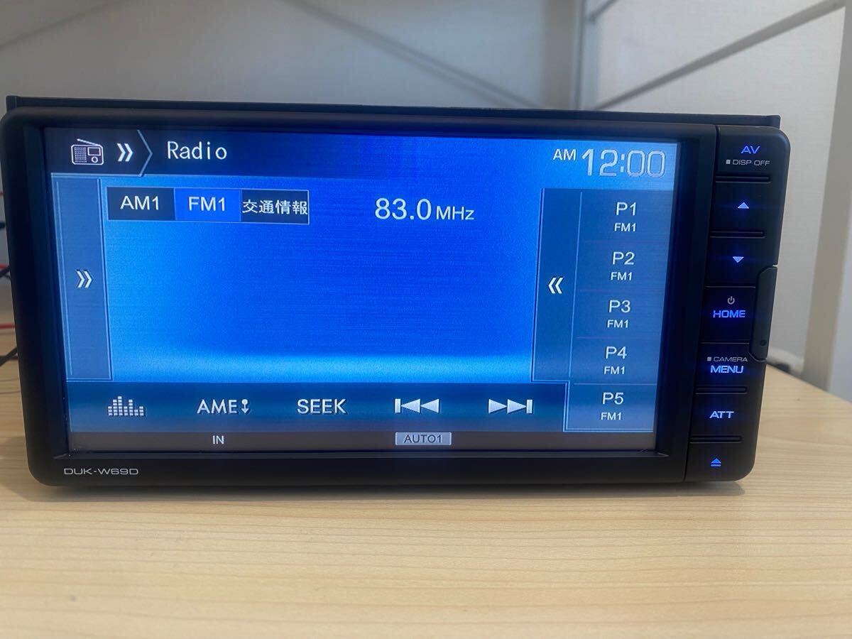 ダイハツ純正 KENWOOD DUK-W69D 2022製 Bluetooth 【公式通販】