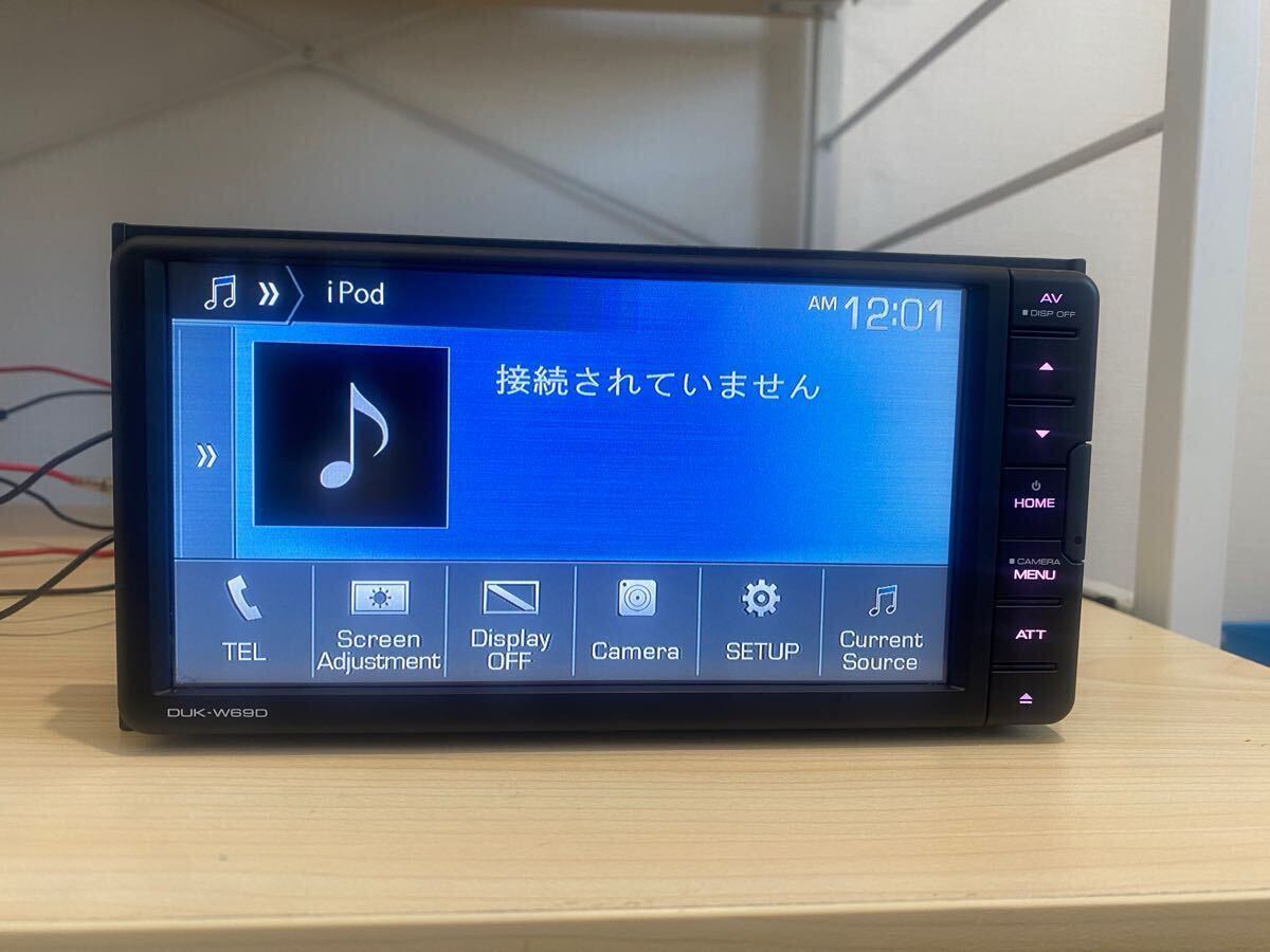 ダイハツ純正 KENWOOD DUK-W69D 2022製 Bluetooth 【公式通販】