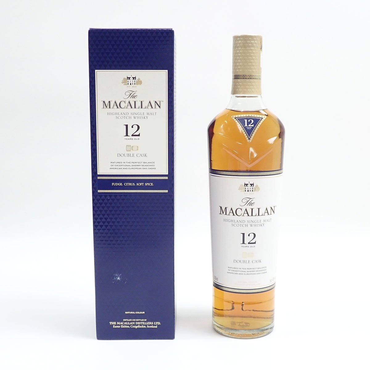 【未開栓】ザ・マッカラン ダブルカスク12年 シングルモルト スコッチ ウイスキー 700ml アルコール分40％ MACALLAN_1