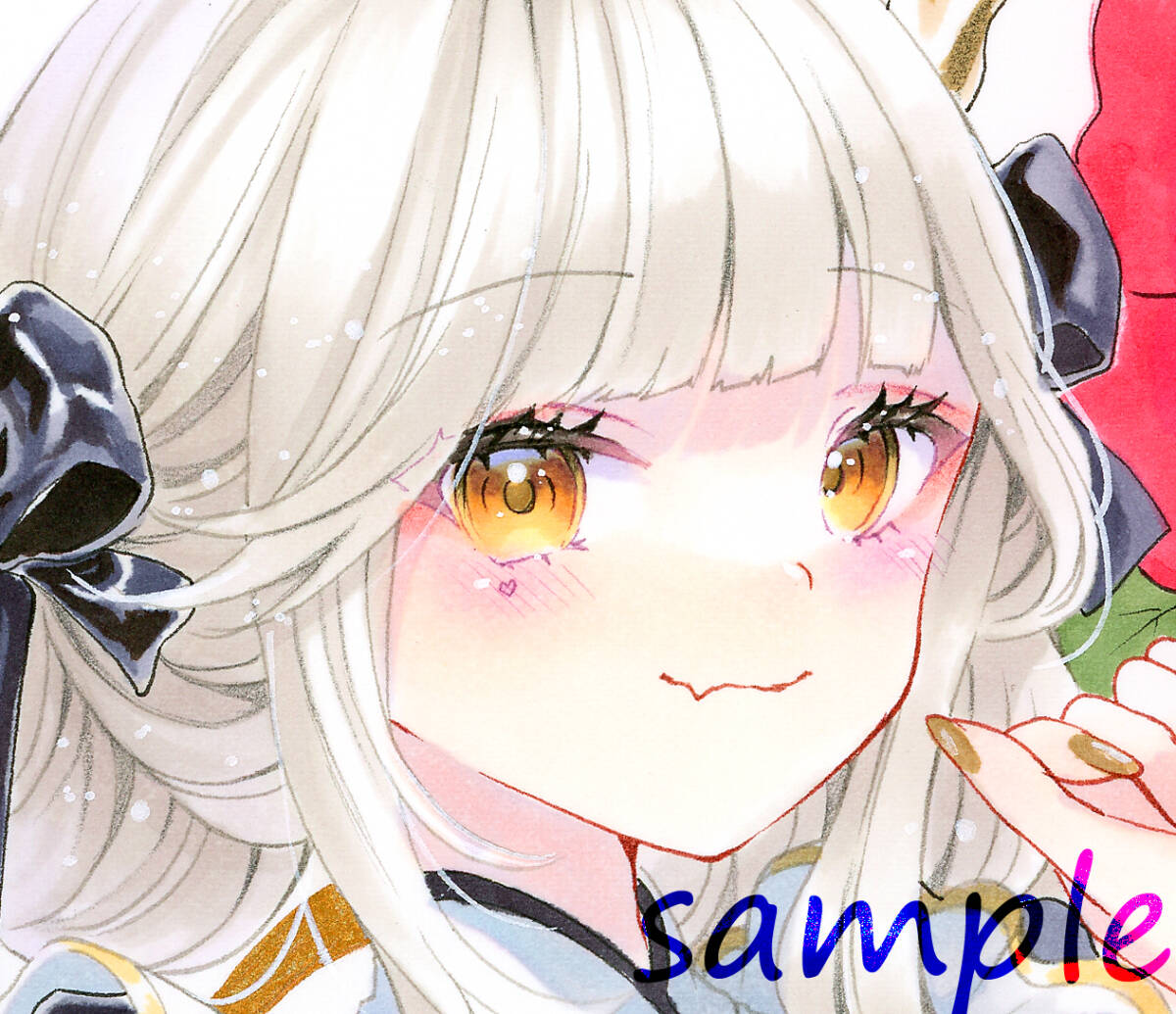 同人手描きイラスト 勝利の女神：NIKKE メガニケ 【ブラン☆ホワイト