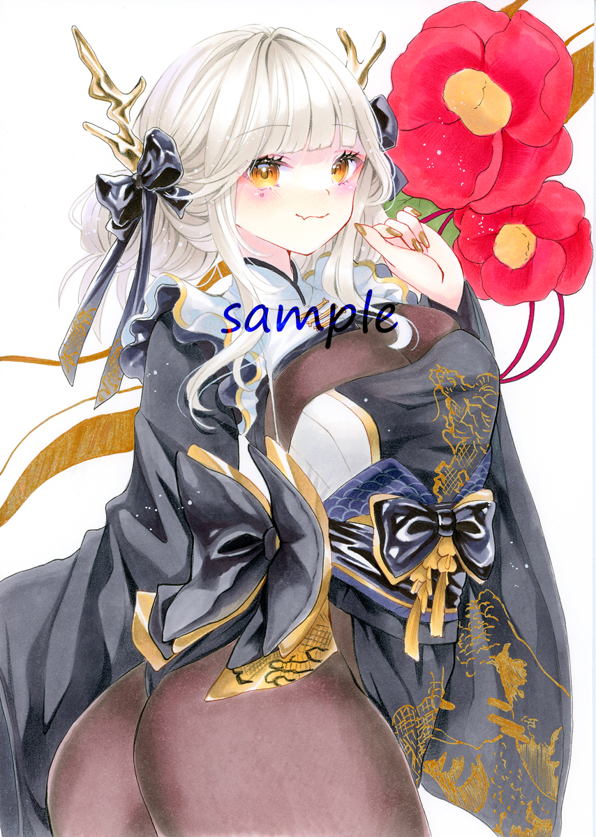 同人手描きイラスト 勝利の女神：NIKKE メガニケ 【ブラン☆ホワイト