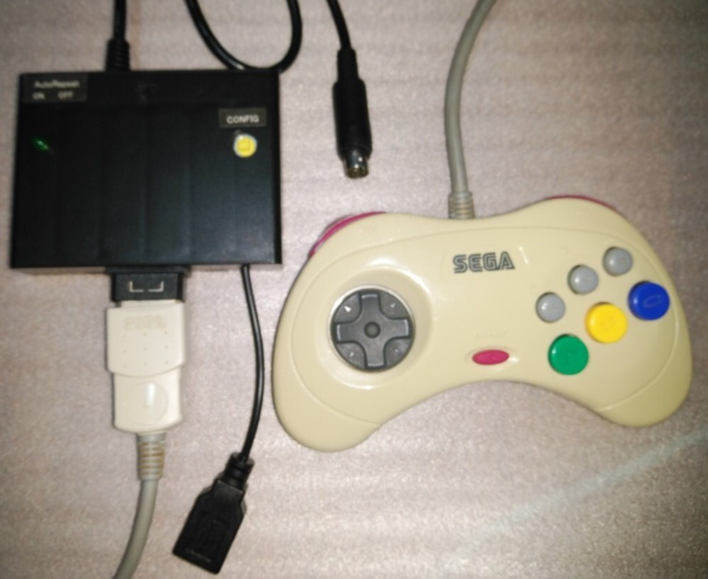 法人様価格 NEC PC-9801 USBキーボード変換器 セガサターンパッド対応