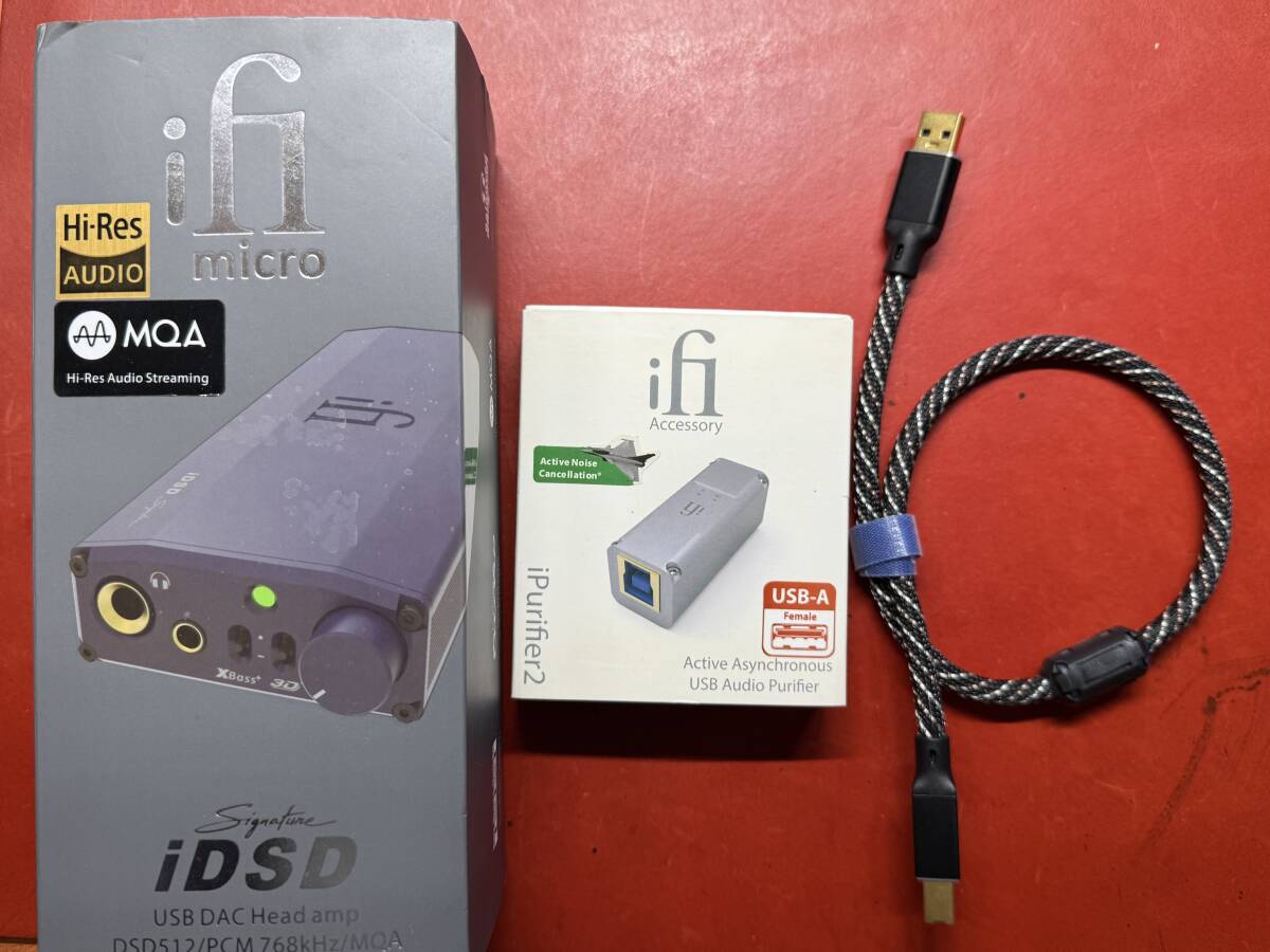 ifi micro iDSD Signiture iPurifier2 USB-Aおまけ付き - iFi iDSD 