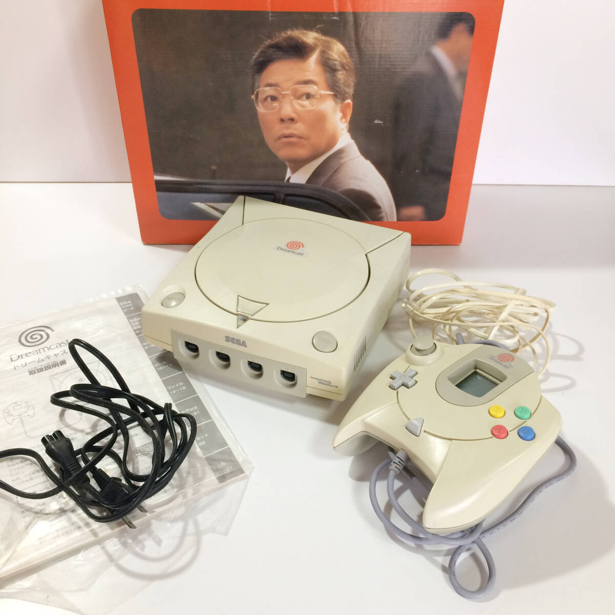 ドリームキャスト 本体 SEGA HKT-3000 DC 湯川専務 コントローラ 元箱