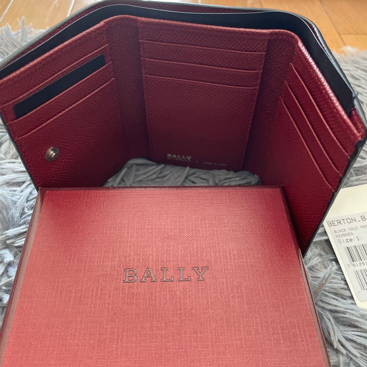 極美品 BALLY バリー ナイロン レザー B柄 モノグラム セミショルダー 