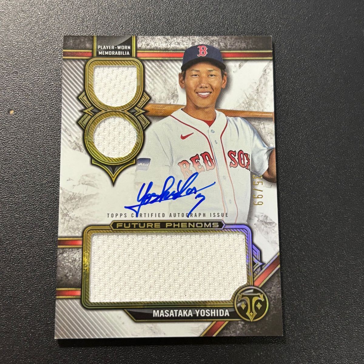 吉田正尚 0 Topps | サイン topps - 50枚限定 Tribute : NPB TOPPS 