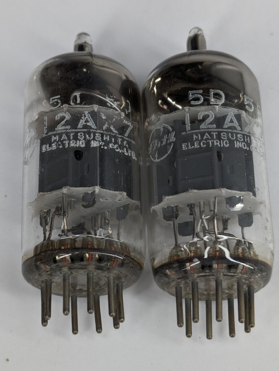 松下電器 2本 松下 12AX7○T⁄ECC83 同一ロット - 真空管 Yahoo