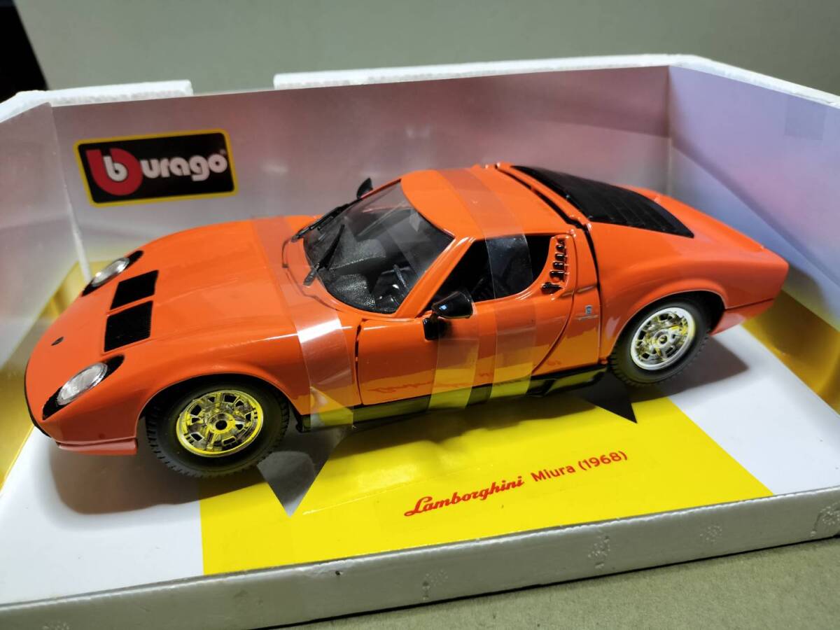 Bburago ブラーゴ Lamborghini Miura ランボルギーニ ミウラ 1/18 