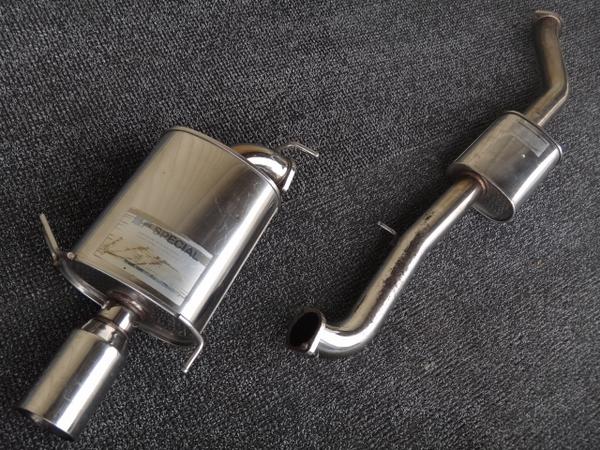 RS-R Invidia S14 シルビア SR20DET ステン マフラー S15 1円gm(社外品