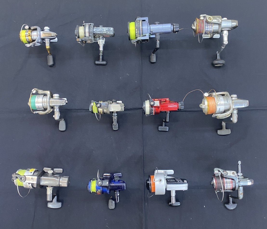 RYOBI Olympic　リールセット売り 10AOメ1018E】☆1円スタート☆SHIMANO☆DAIWA☆RYOBI☆OLYMPIC☆AGREX