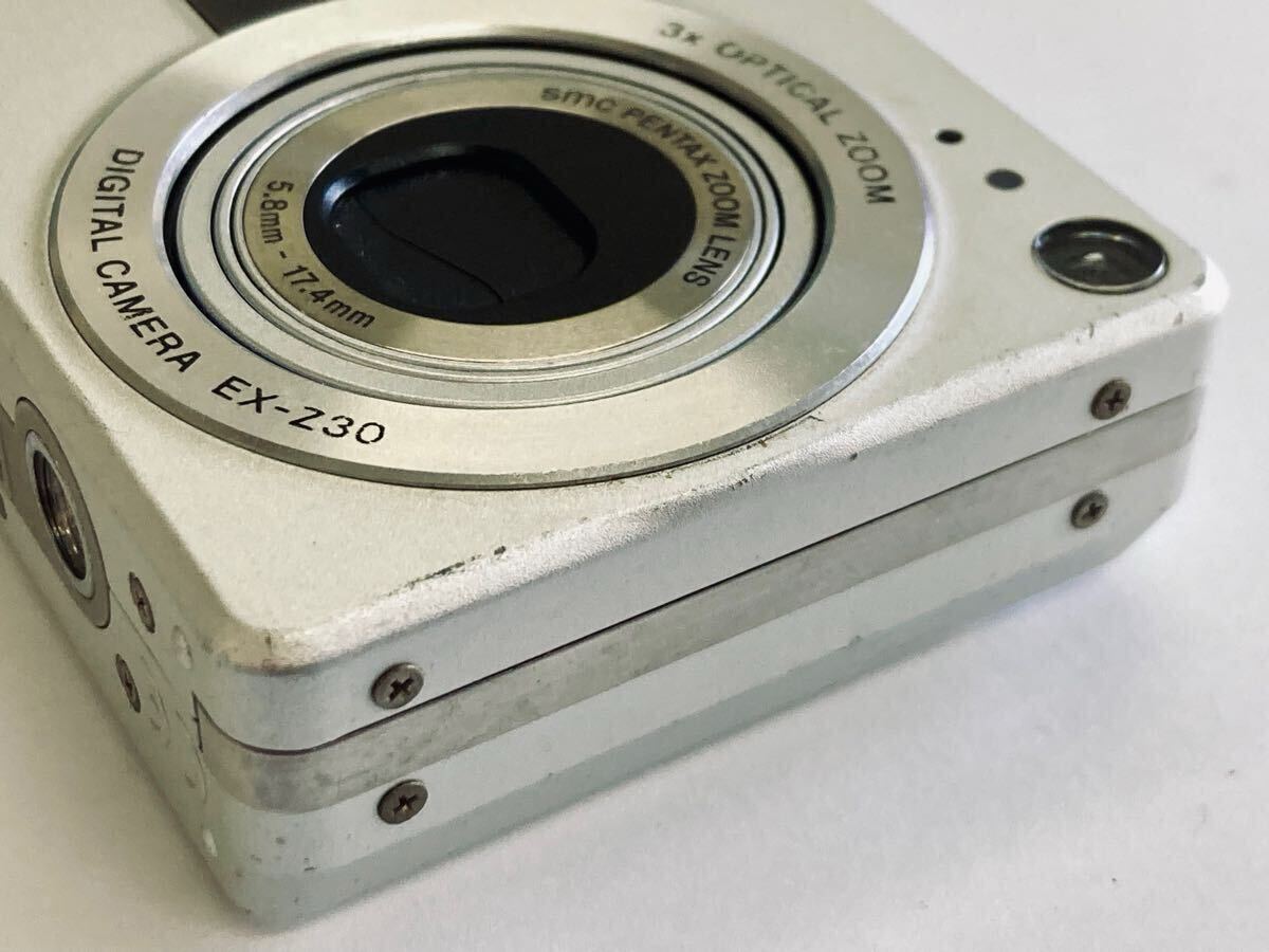 B 通電確認済 CASIO EXILIM カシオ エクシリム EX-Z30 デジタルカメラ