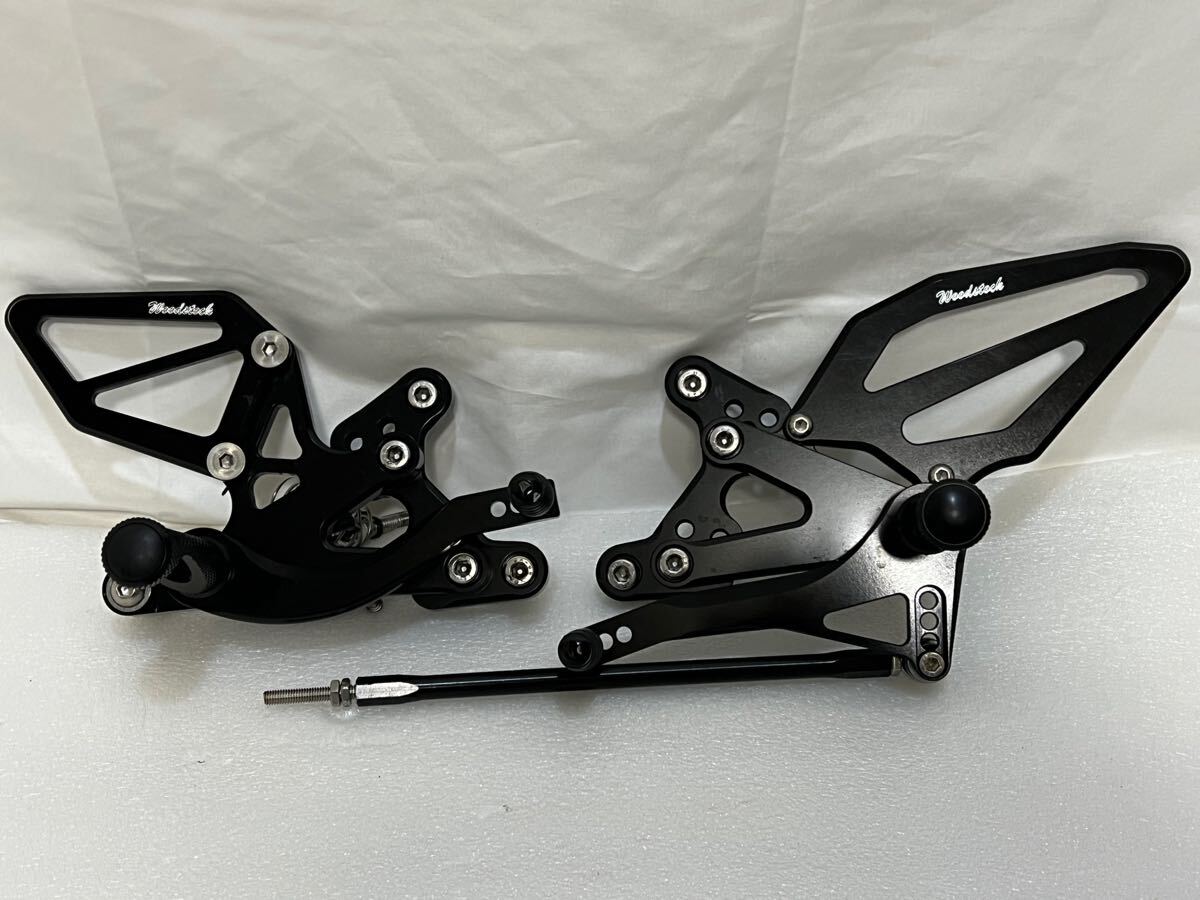 ライディングステップ ウッドストック 13-18）ZX-6R ABS バック 