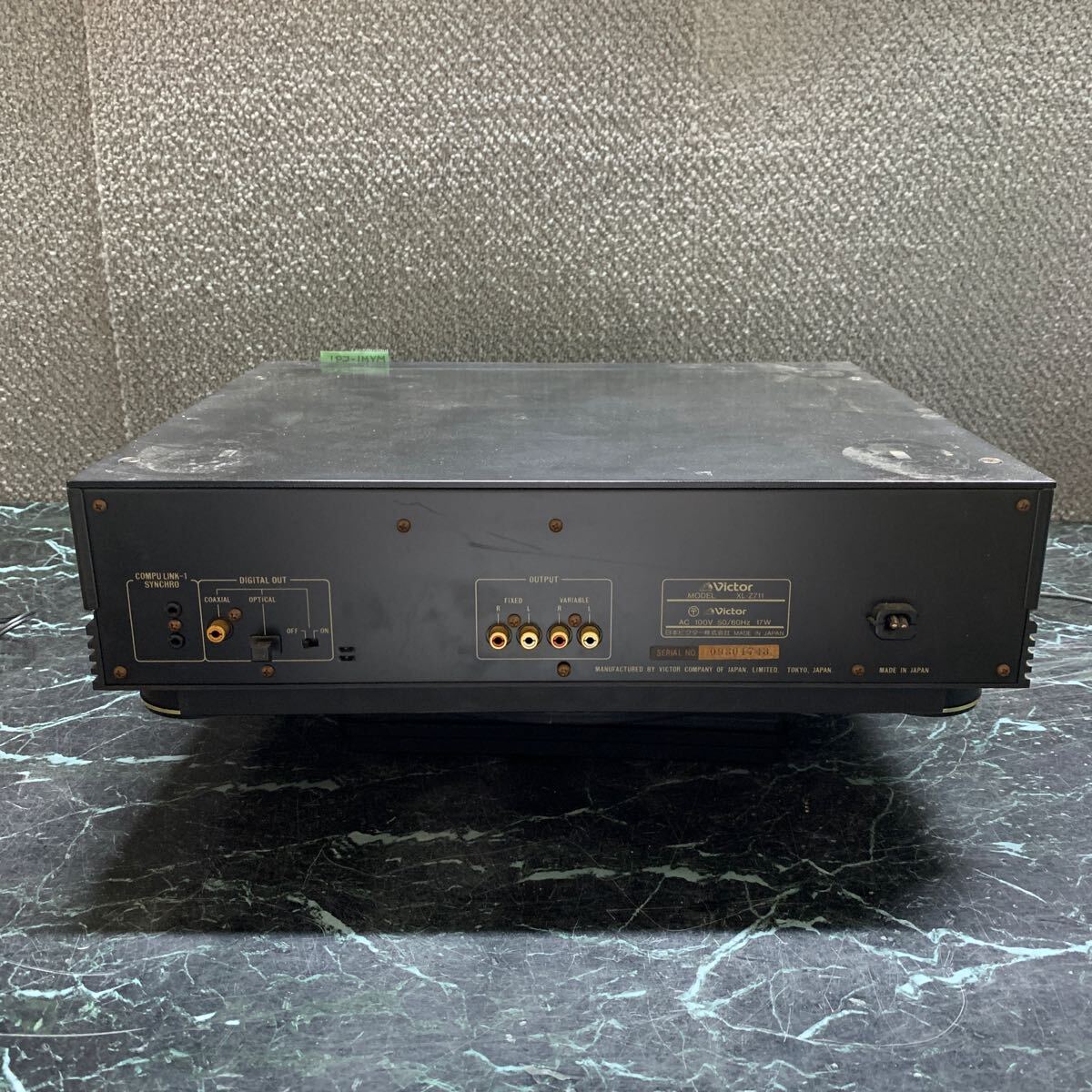 MYM1-591 激安 Victor XL-Z711 COMPACT DISC PLAYER 通電未確認 中古