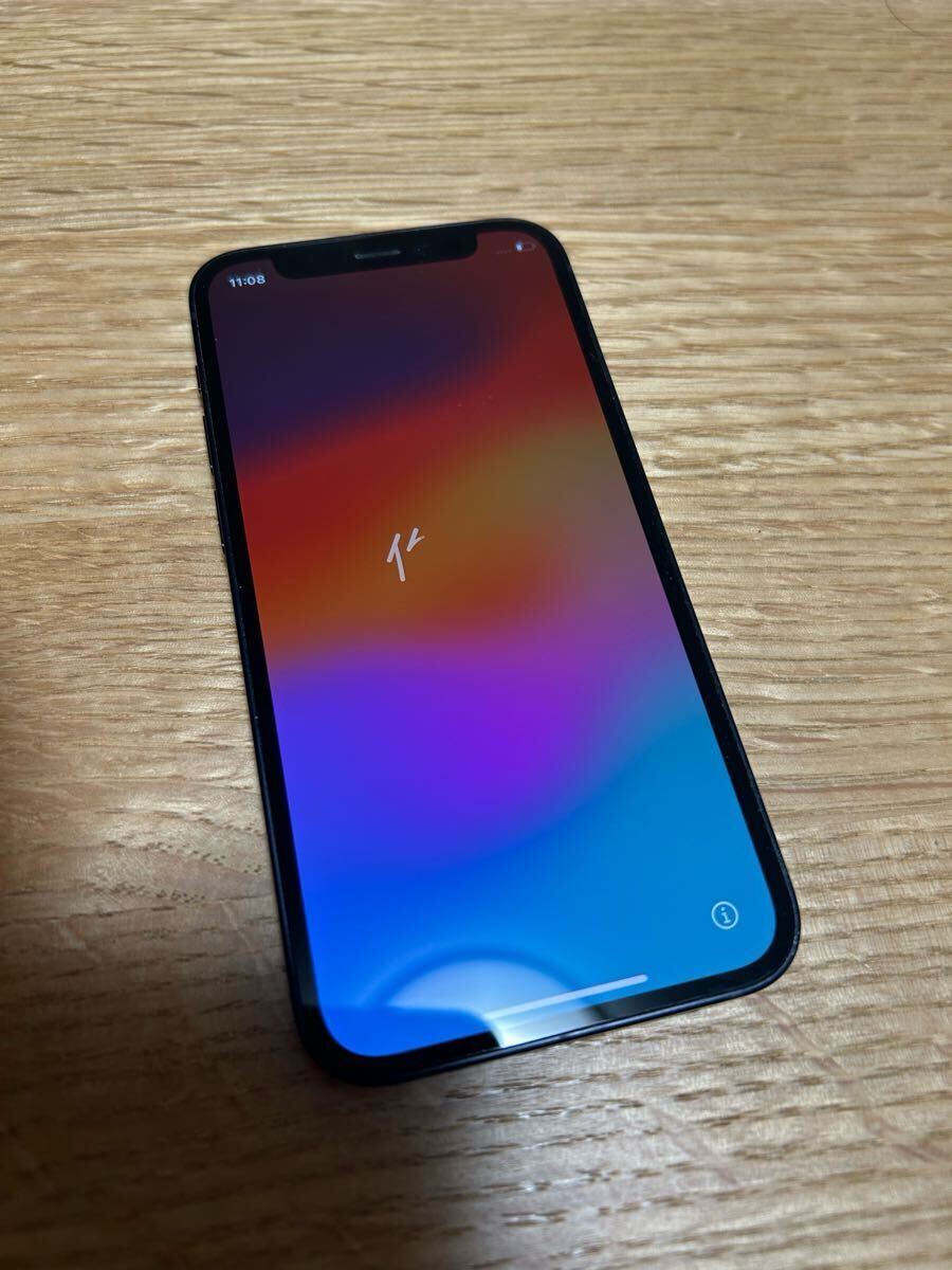 iPhone 12 mini 256GB ブラック SIMフリー 美品 iPhone 256GB 0 1