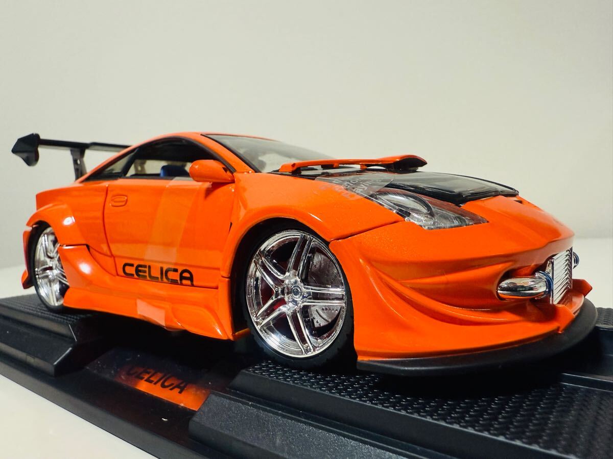 CELICA WILD TUNER 1/24 オレンジ WildTunerワイルドチューナー/Toyotaトヨタ Celicaセリカ 1/24 絶版 1