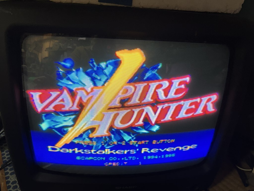 CAPCOM アーケード基板 VAMPIREHUNTER CPシステムⅡ カプコンCPS2