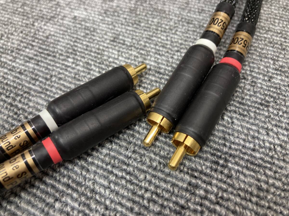USED】ケーブル工房TSUKASA WTS-R5200 (1.2m) [RCAケーブル