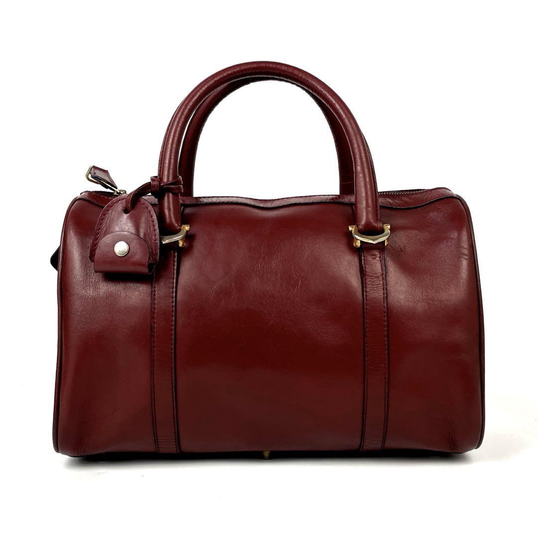 人気□Cartier カルティエ マストドゥ ミニボストン ハンドバッグ 