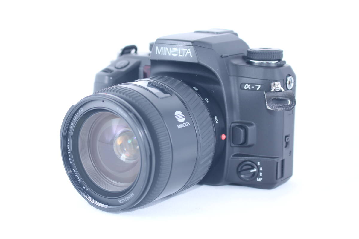 MINOLTA α-7 ミノルタ KONICA AF ZOOM Minolta F3.5-4.5 D アルファ 