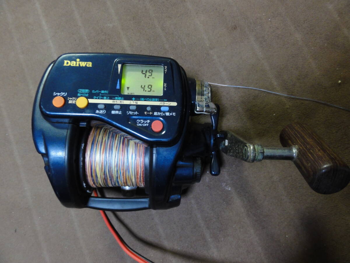 中古品）Daiwa SUPER TANACOM EX-60 ダイワ 電動リール 現状売り （出）