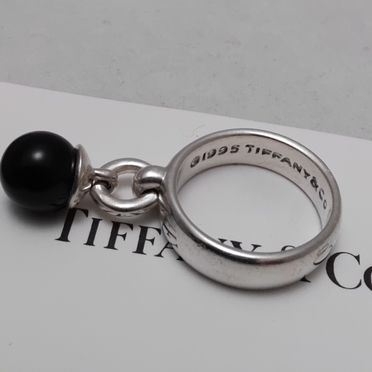 TIFFANY ティファニーオニキスリング SV925 【公式通販】