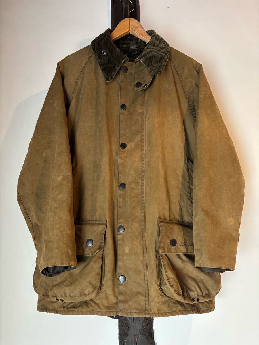 Barbour オイルドジャケット MOORLAND 8オンス c40 ブラウン 00年