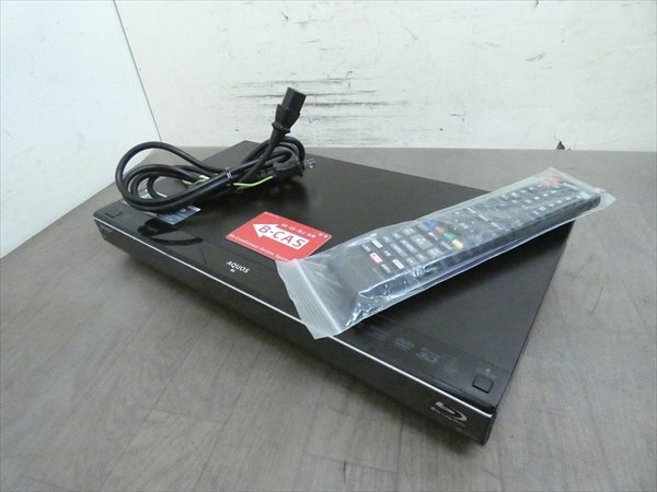 1TB☆12年☆シャープ⁄SHARP⁄AQUOS☆HDD⁄BDレコーダー☆BD-W1100☆2番組
