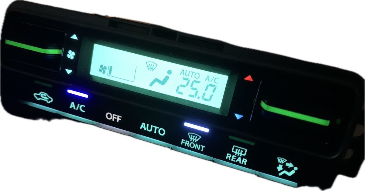 MK53S MH55S スペーシアカスタム ワゴンR等 エアコンスイッチパネル