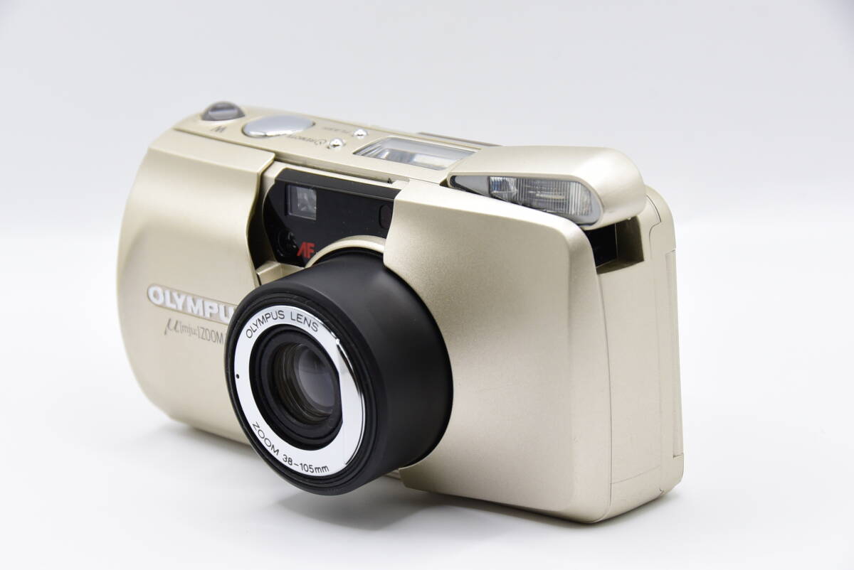 □ 美品 □オリンパス OLYMPUS μ[mju:] ZOOM 105 《取扱説明書付き