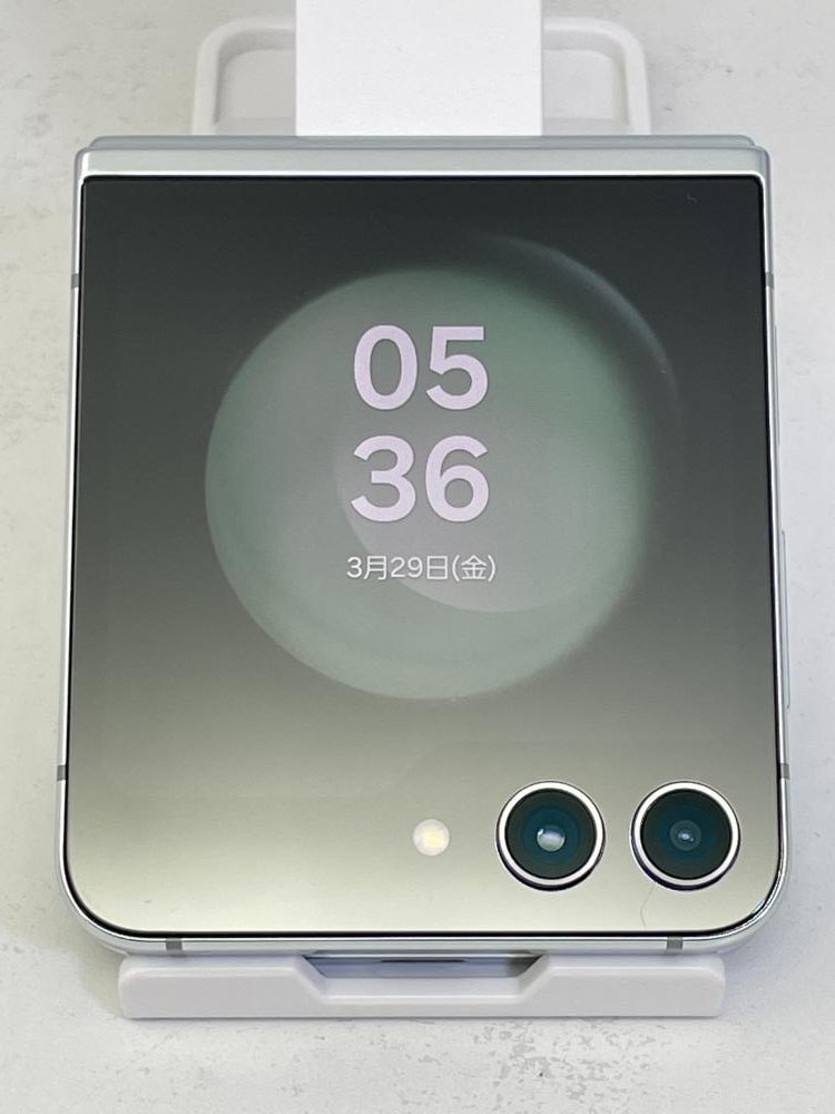 Galaxy Z Flip5 ミント SC-54D利用制限【-】本体のみ ネットワーク利用制限－Galaxy Z Flip5 SC-54D ミントRAM8GB