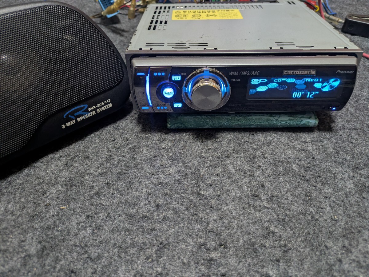 deh-p710 カロッツェリア CD FM AM リモコンつき 初期不良対応 説明文
