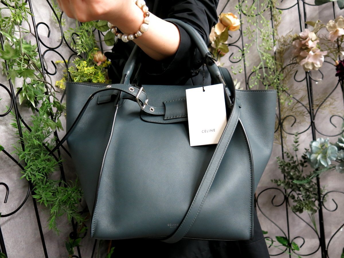 ○超美品○CELINE セリーヌ○ビッグバッグスモール○レザー 本革○2 