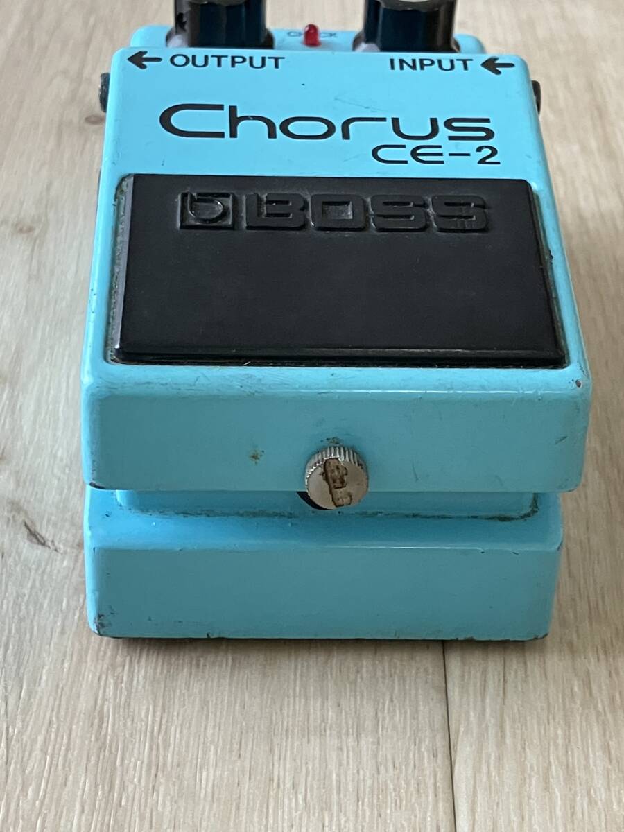 BOSS CE-2 CHORUS 銀ネジ　4桁シリアル期 CE-2 Chorus BOSS アナログコーラス（銀ネジ＆黒ネジ）を比較レビュー ※ACA仕様 S&frasl;N