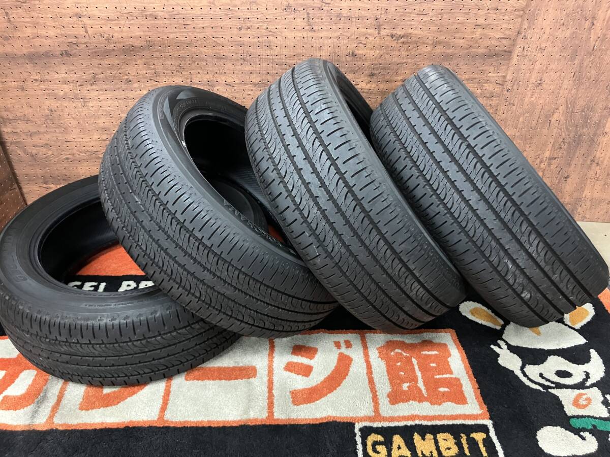 【定番，送料無料】 4本セット 1000円スタート完全売切 24年製造 225/55-18 ヨコハマ ジオランダー SUV G055 225/55R18 98H デリカD:5/エルグランド(中古品)｜売買されたオークション情報、yahooの商品情報をアーカイブ公開 - 18インチ