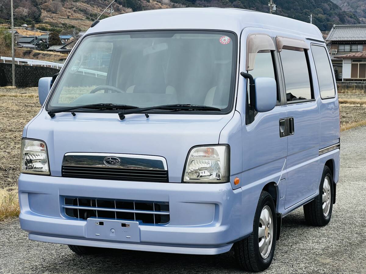  H17年スバルサンバーディアスワゴン スーパーチャージャー/オートマチック AT CD/ETC /リアヒタータイミングベルト交換車検9年2月(サンバートライ、ディアス)｜売買されたオークション情報、y サンバートライ、ディアス