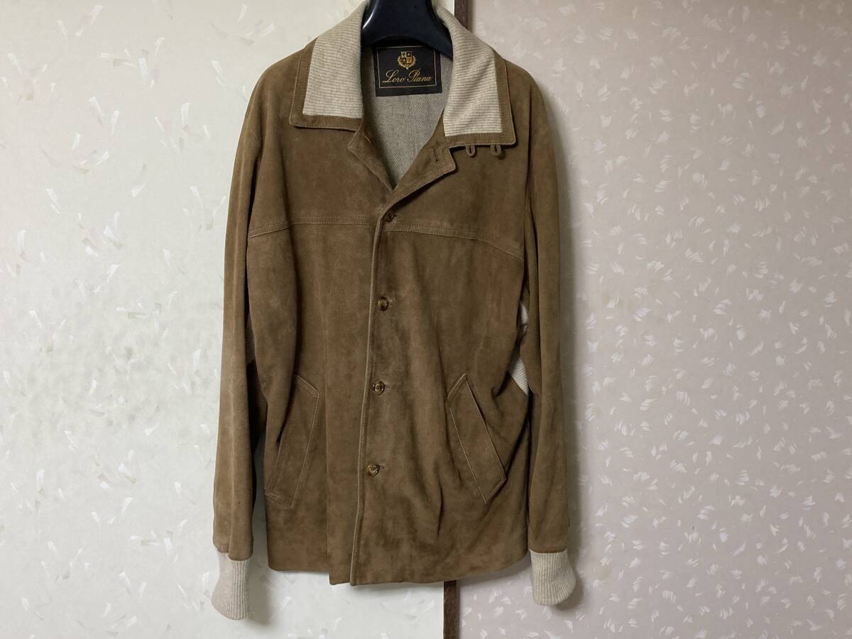 Piana Loro ロロピアーナ レザー カシミヤ 伊勢丹 ダブルフェイス 