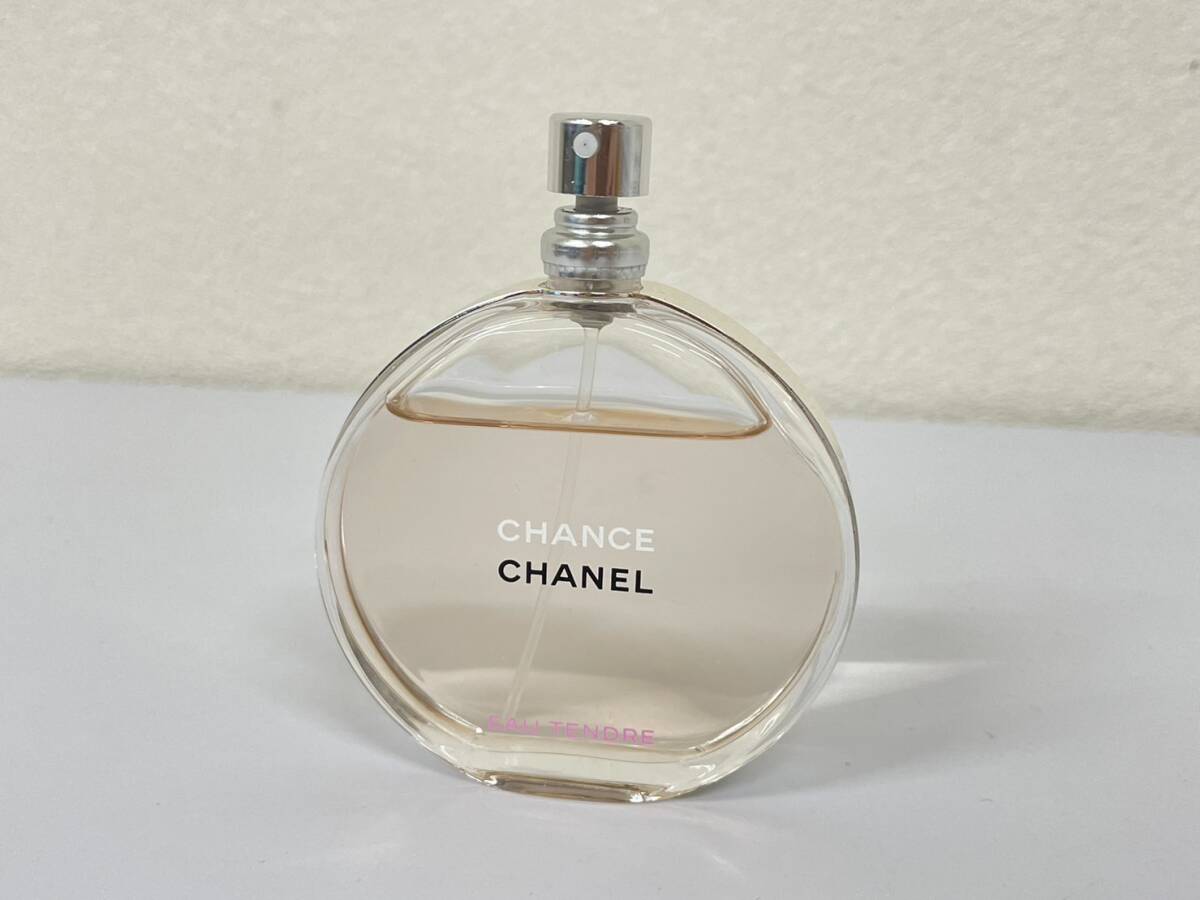 残量7～8割程度 CHANEL CHANCE EAU TENDRE 50ml チャンス オー