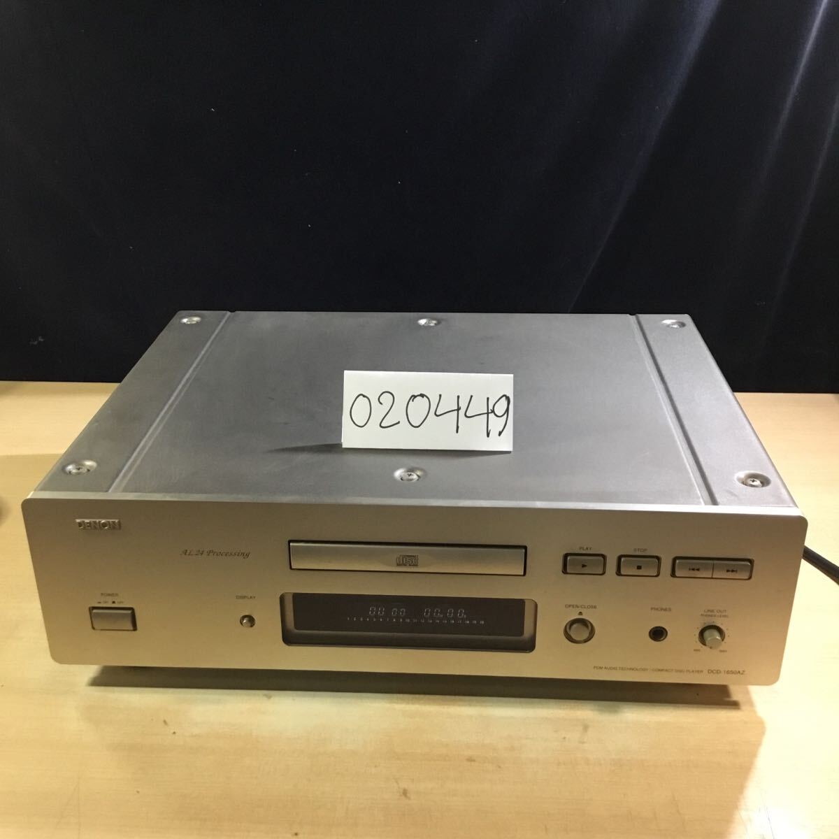 DENON DCD-1650AZ Denon ⁄ | Player - On Den CD Specifications (CD 