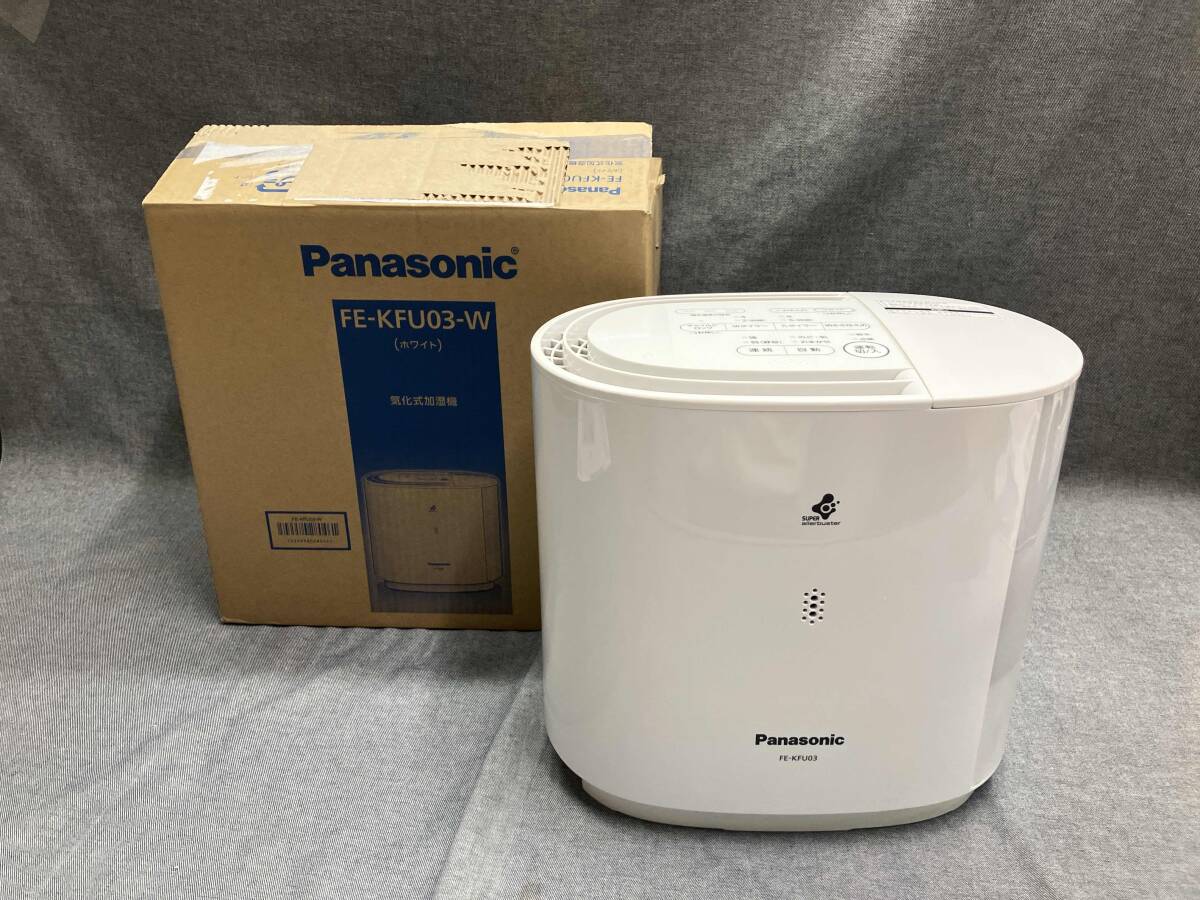 Panasonic 加湿器 fe-kfu03 ホワイト Panasonic 気化式加湿器 FE-KFU03